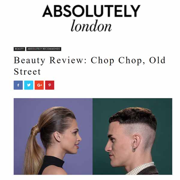 chop chop press absolutely london