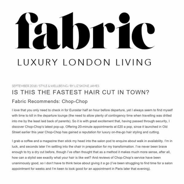 chop chop press fabric magazine