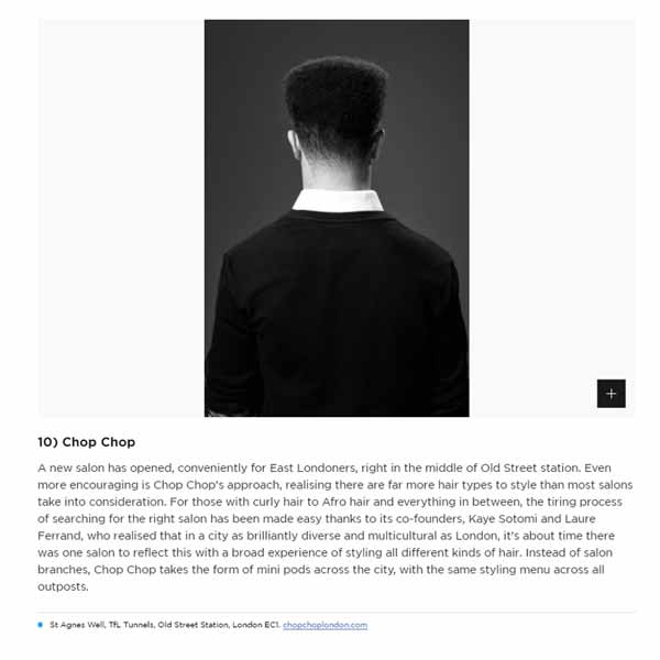 chop chop press gq magazine