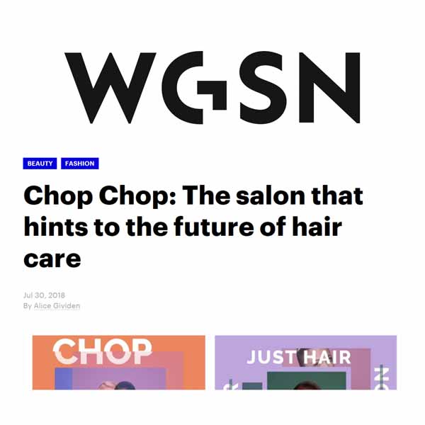 chop chop press WGSN online